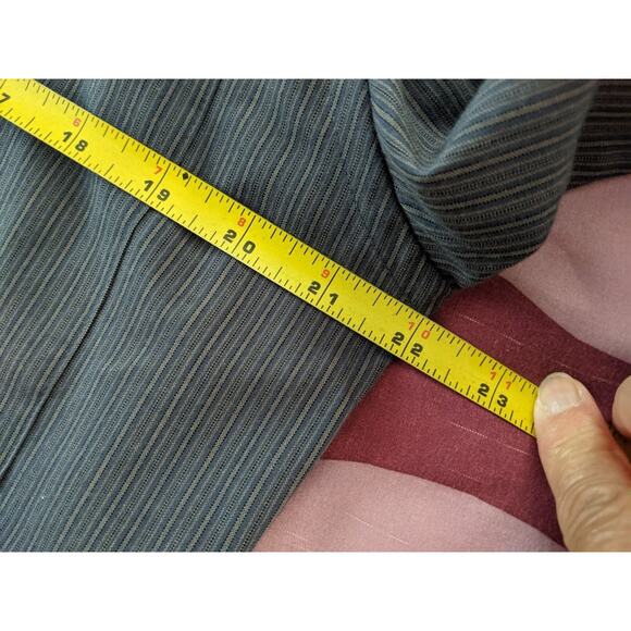 Pierre Cardin Men's Cotton Blend Dress Casual Shirt - Size Small 15-15.5 Gray - Picture 5 of 6